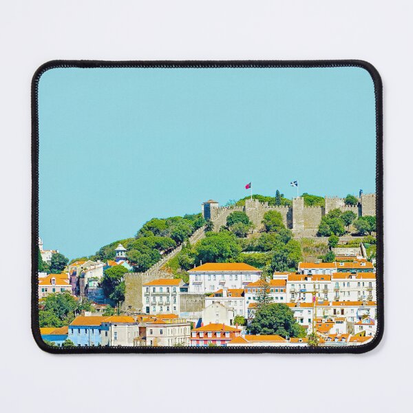 Item preview, Lisbon Medieval Castle Skyline Panorama designed and sold by worldways.