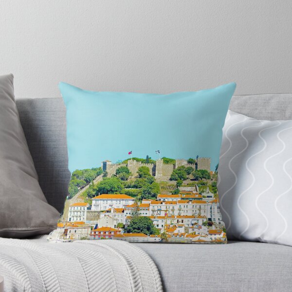 Item preview, Lisbon Medieval Castle Skyline Panorama designed and sold by worldways.