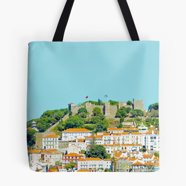 Item preview, Lisbon Medieval Castle Skyline Panorama designed and sold by worldways.