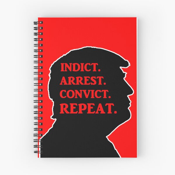 Item preview, Donald Trump Indict Arrest Convict Repeat Design  designed and sold by CoupleCrafters.