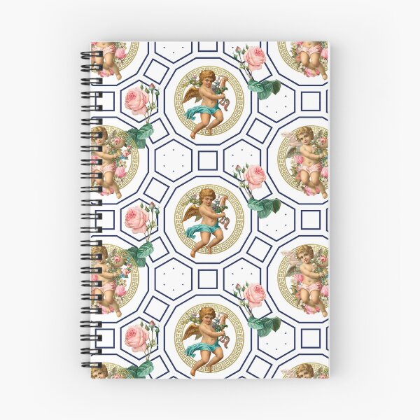 Item preview, Angels,baroque,rococo,circles,roses,geometric shapes  designed and sold by MariaMarinova.