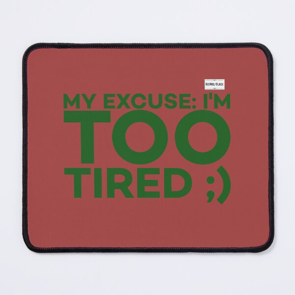 Item preview, excuse 3 designed and sold by RedWolfDisigne.