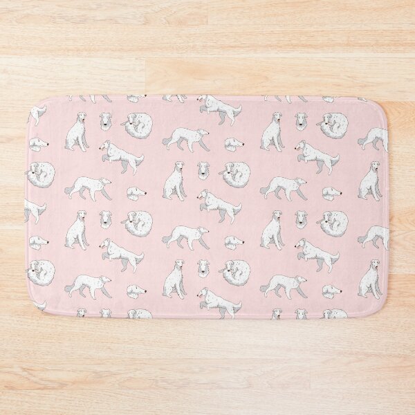 Item preview, Cute white Borzoi dog pack  designed and sold by Yaragold.