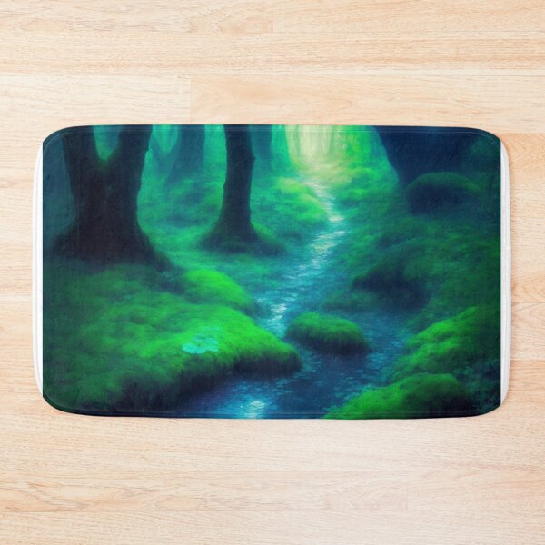 Item preview, Exobiotech Dreams: A Colorful Forest Path of Iridescent Wonders designed and sold by RedArtG09.