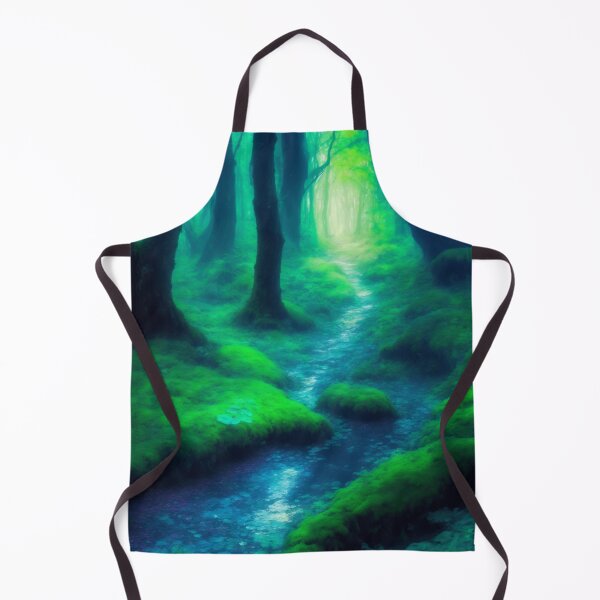Item preview, Exobiotech Dreams: A Colorful Forest Path of Iridescent Wonders designed and sold by RedArtG09.