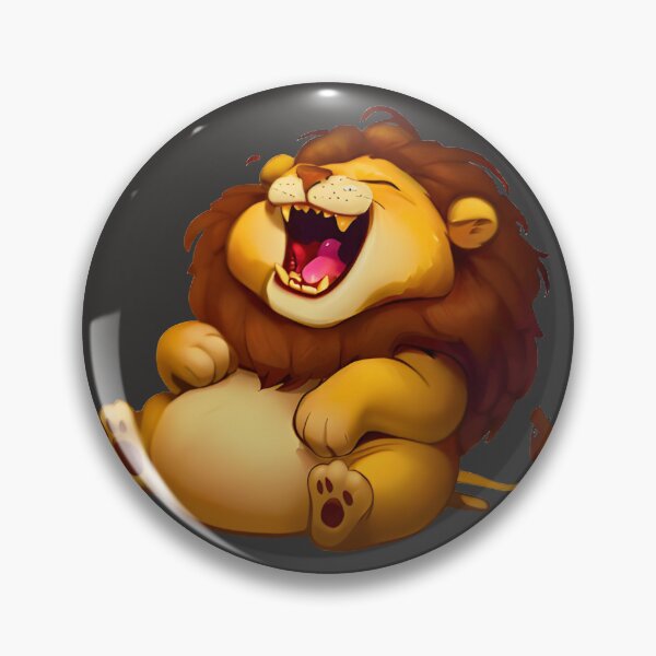 Item preview, Cute fat lion   designed and sold by SoChaDa.