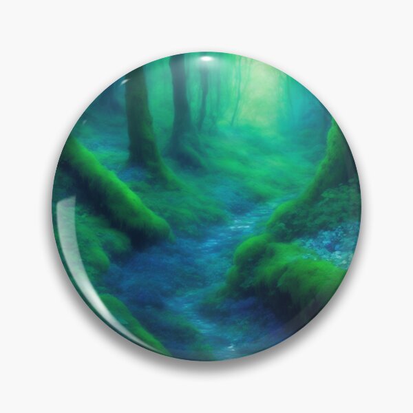 Item preview, Pathways of Expression: Bio-Infused Forest in Vivid Exobiotech Splendor designed and sold by RedArtG09.