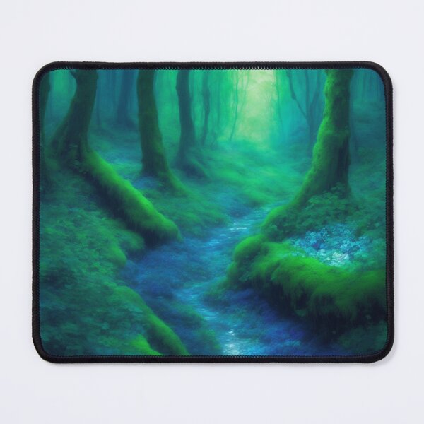Item preview, Pathways of Expression: Bio-Infused Forest in Vivid Exobiotech Splendor designed and sold by RedArtG09.