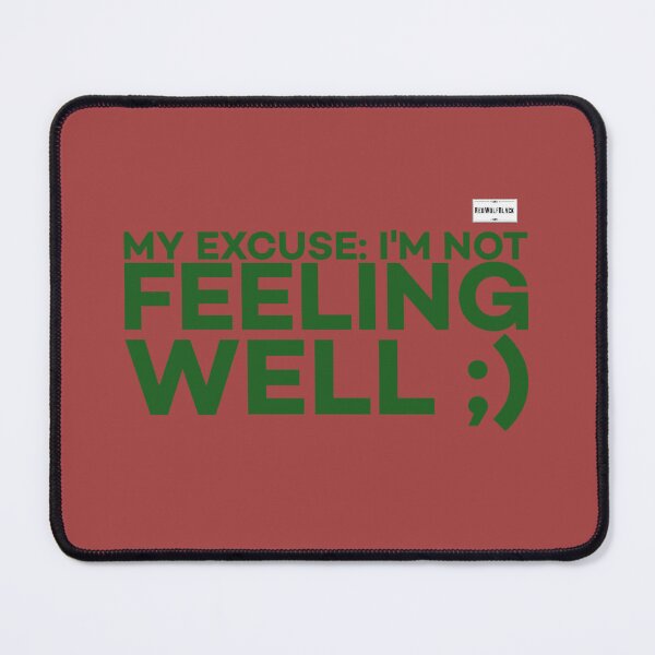 Item preview, excuse 5 designed and sold by RedWolfDisigne.