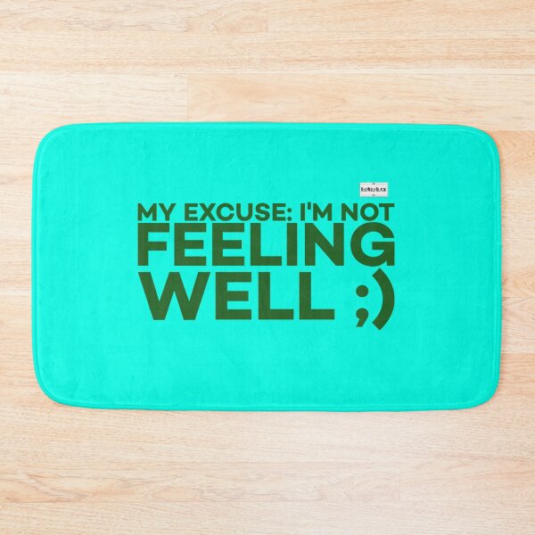 Item preview, excuse 5 designed and sold by RedWolfDisigne.