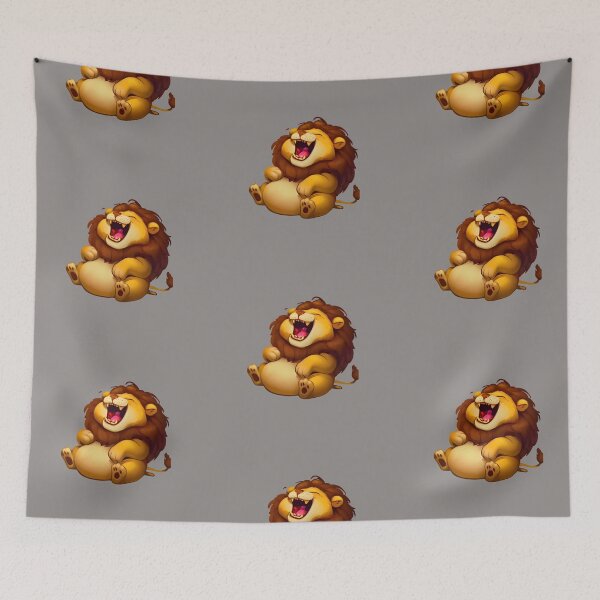 Item preview, Cute fat lion   designed and sold by SoChaDa.