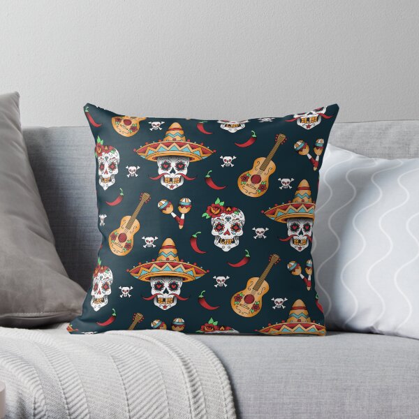 Mexicans Throw Pillow