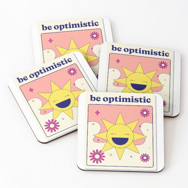 Item preview, Happy, be optimistic card designed and sold by Danteboute.