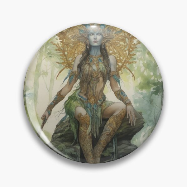 Item preview, Female Mystical Forest Guardian Awakening designed and sold by ArtbyAdrian.
