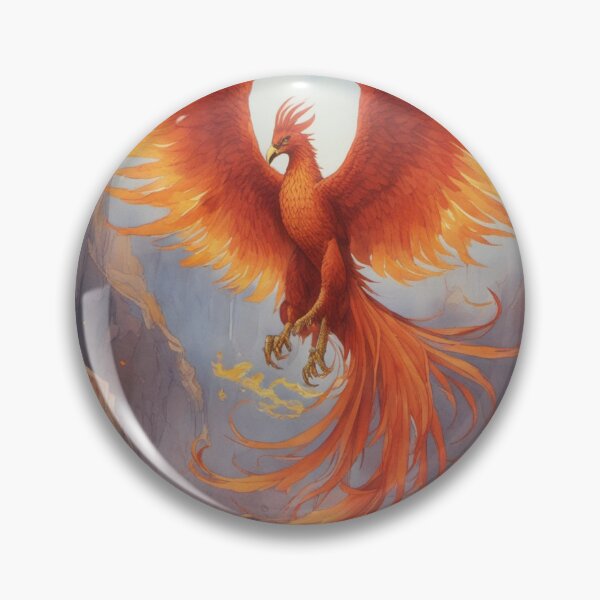 Item preview, The Phoenix's Fiery Rebirth designed and sold by ArtbyAdrian.