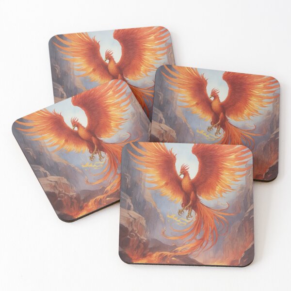 Item preview, The Phoenix's Fiery Rebirth designed and sold by ArtbyAdrian.
