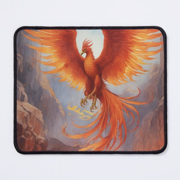 Item preview, The Phoenix's Fiery Rebirth designed and sold by ArtbyAdrian.