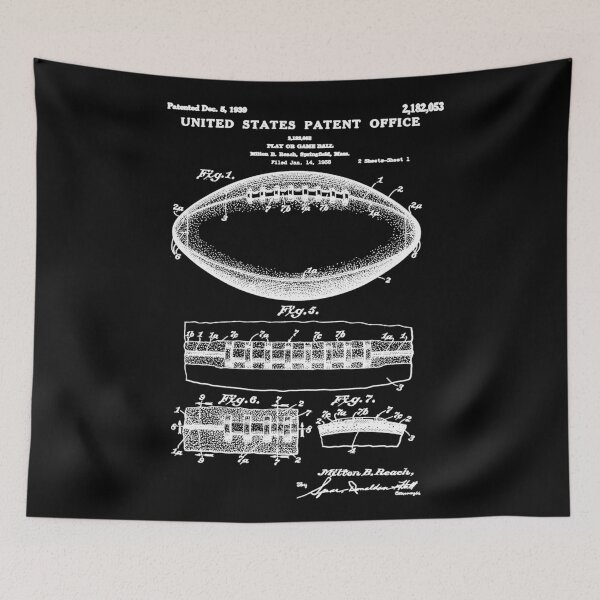 Item preview, Football Ball Patent White designed and sold by Luve Store.