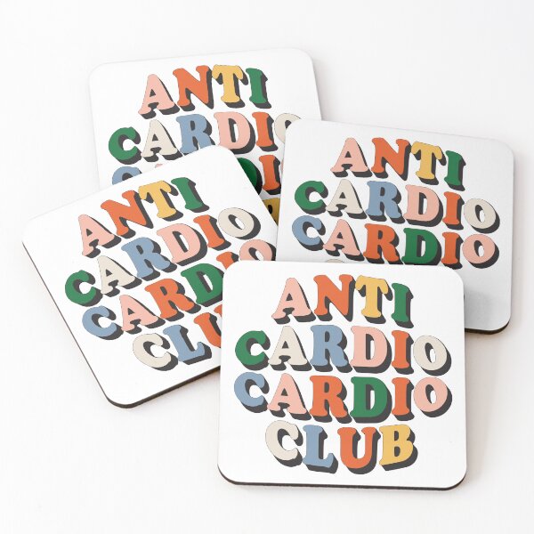 Item preview, Anti Cardio Cardio Club | Fitness, Cardio -  designed and sold by PurpleLoveStore.