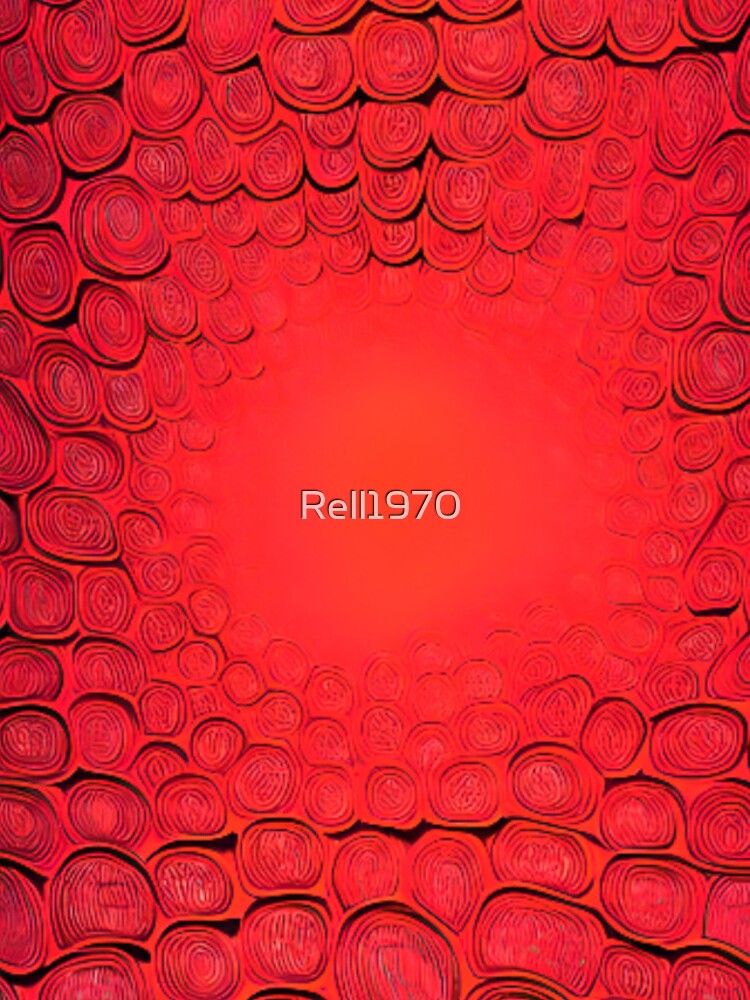 Thumbnail 4 of 4, iPhone Case, Abstract Red Design designed and sold by Rell1970.