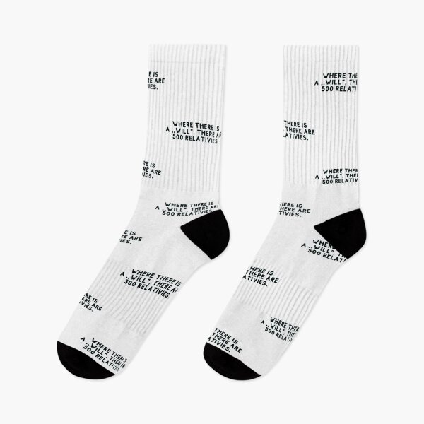Item preview, Where there is a ,,will", there are 500 relativies Funny sayings / proverbs designed and sold by Print4Shirt4You.
