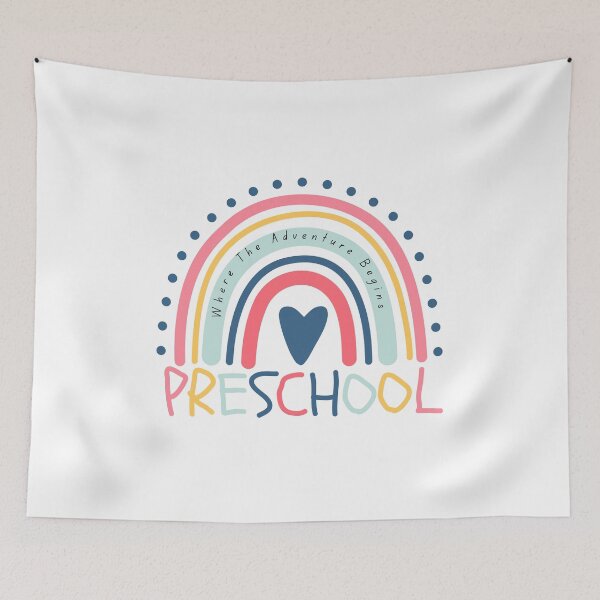 Item preview, Rainbow Preschool Where The Adventure Begins Teachers  designed and sold by KAYDEE01212 ✨.