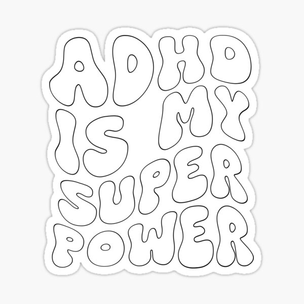 Item preview, Funny adhd quote designed and sold by FozoxShop.