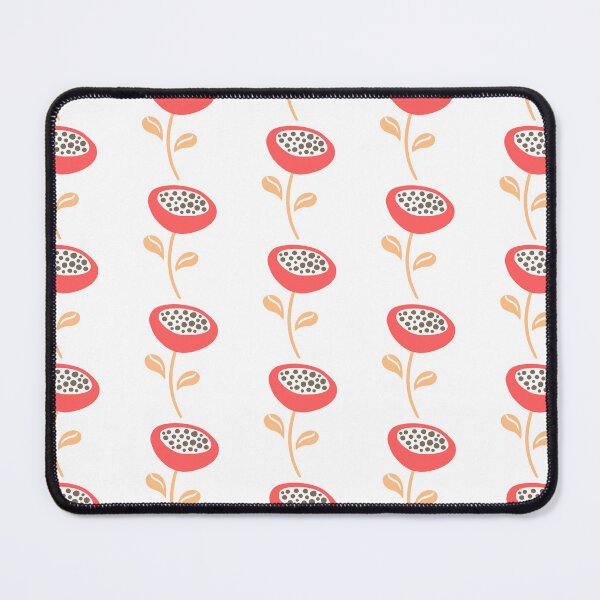 Item preview, Happy Days Coral Red Floral Flower designed and sold by Nicola-Rowe.