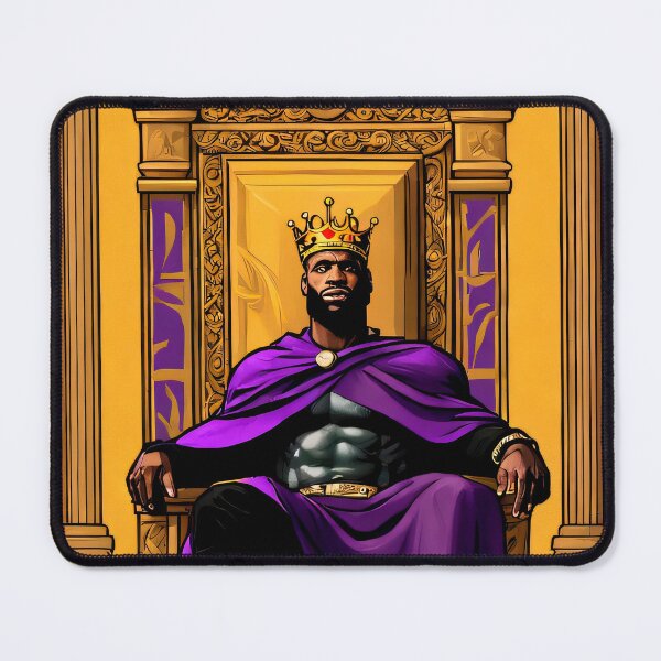 Item preview, King James on the Throne of basketball designed and sold by InGame Basketball.