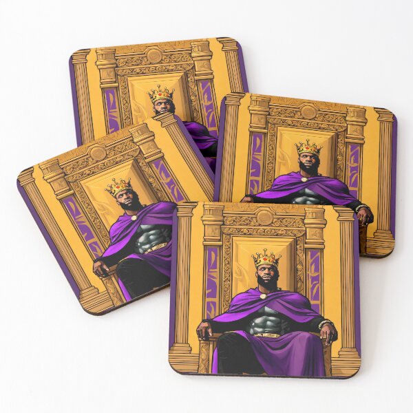 Item preview, King James on the Throne of basketball designed and sold by InGame Basketball.