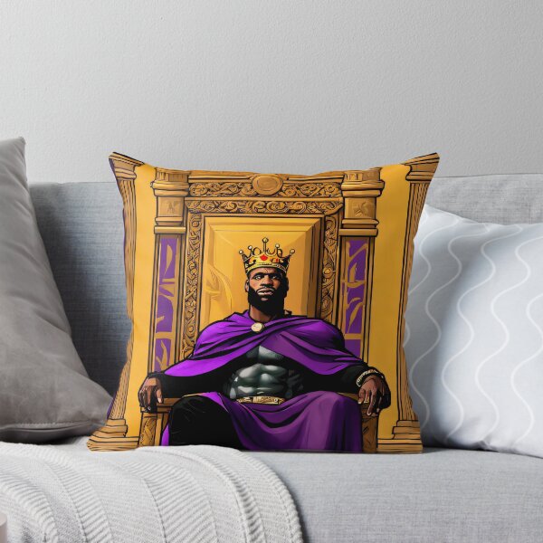Item preview, King James on the Throne of basketball designed and sold by InGame Basketball.