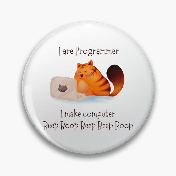 Item preview, I Are Programmer| Cat Programmer designed and sold by dooddles.