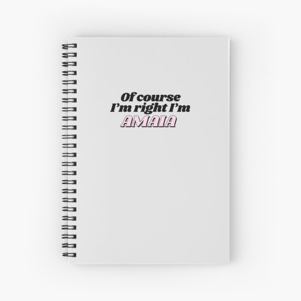Vista previa del artículo con la obra «Por supuesto que tengo razón Soy Amaia Divertido Personalizado», diseñado y vendido por kindxinn.