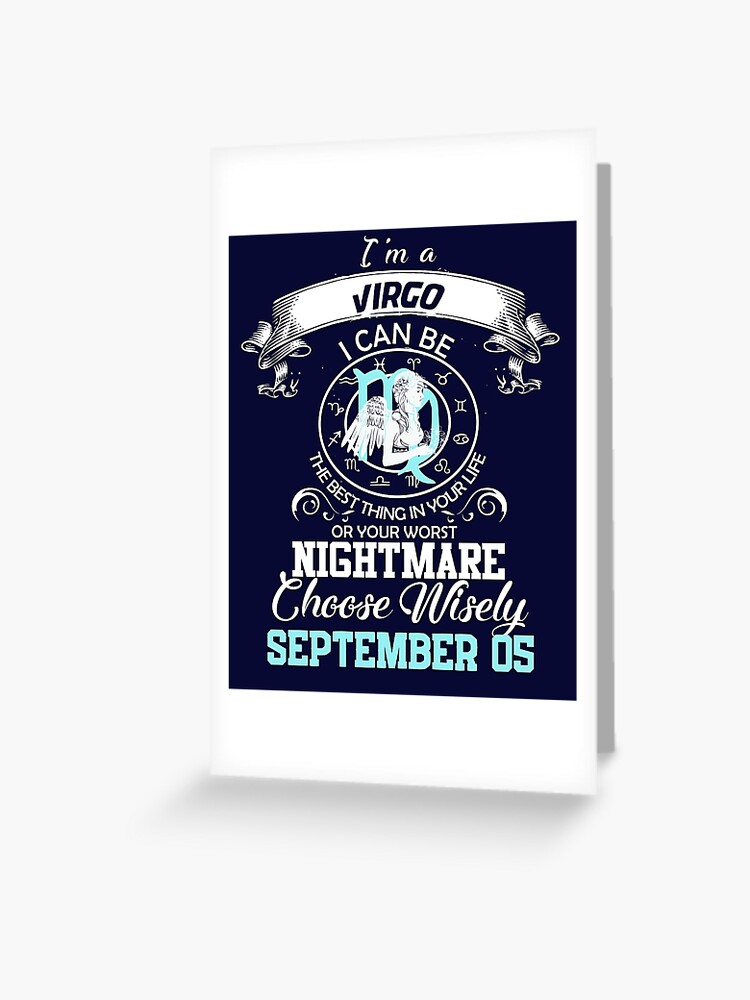 Virgo Zodiac Sign Astrology Horoscope September 05 Birthday Gift