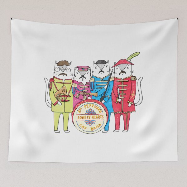 Item preview, SGT Peppurr's Lonely Hearts Cats Band  	 designed and sold by luimxmex96.