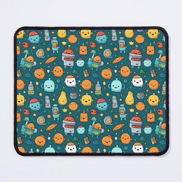 Item preview, Delightful Cute Sticker collection seamless designed and sold by Piyakan.