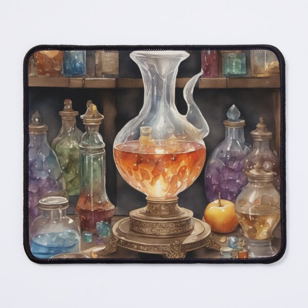 Item preview, A Wizard's Immortality Potion designed and sold by ArtbyAdrian.