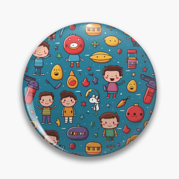 Item preview, Delightful Cute Sticker collection seamless designed and sold by Piyakan.