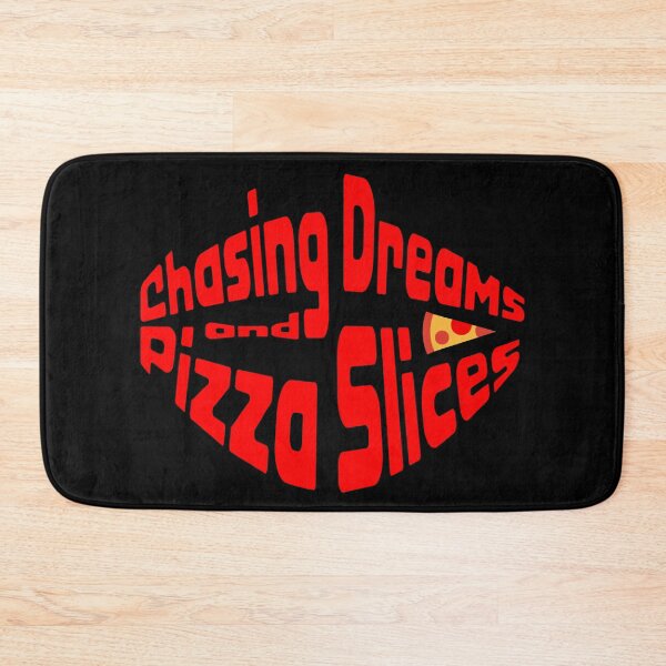 Item preview, Chasing dreams and pizza slices designed and sold by CherylinChicTee.
