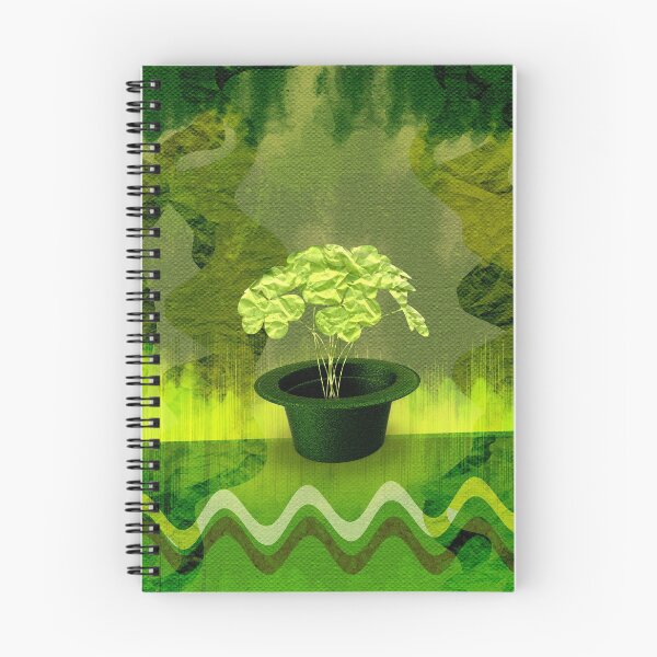 Item preview, Abstract St Patrick day clover in a hat designed and sold by k9printart.