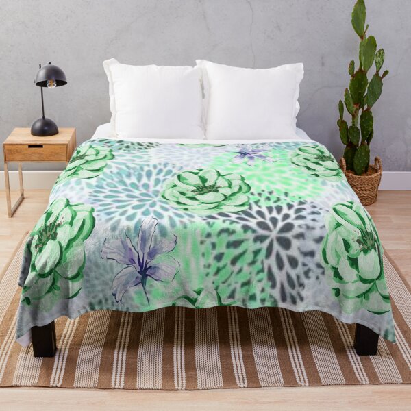 Item preview, Summer Floral Design 4, Bohemian design, Abstraction, bold colorful abstract playful design inspired by nature designed and sold by Adri Barnard.