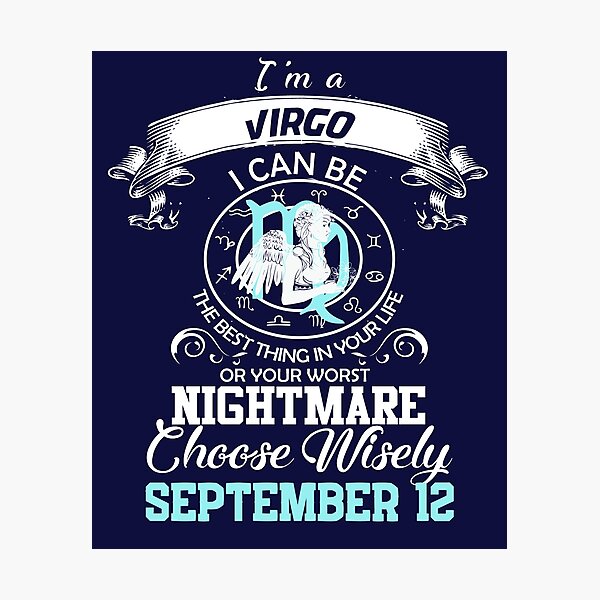 Virgo Zodiac Sign Astrology Horoscope September 10 Birthday Gift