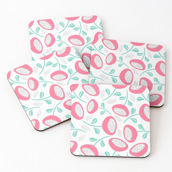 Item preview, Happy Days Pretty Rose Pink Floral Flower Botanical pattern designed and sold by Nicola-Rowe.