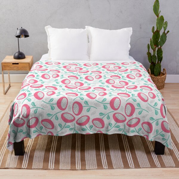 Item preview, Happy Days Pretty Rose Pink Floral Flower Botanical pattern designed and sold by Nicola-Rowe.