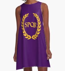Vestido acampanado Camp Jupiter - SPQR