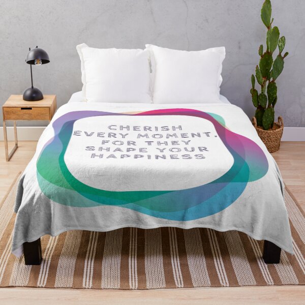 Item preview, Cherish every moment, for they shape your happiness designed and sold by DC Shop.