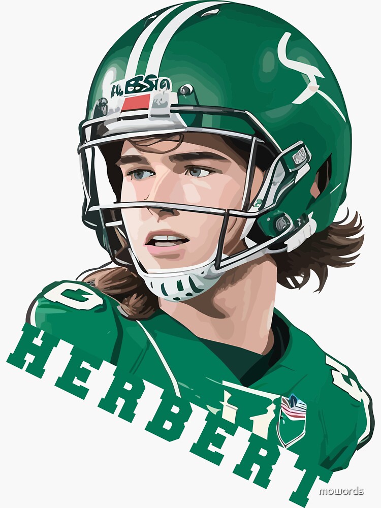 Justin Herbert San Diego Chargers Sports Campaign' Sticker for Sale by  mowords