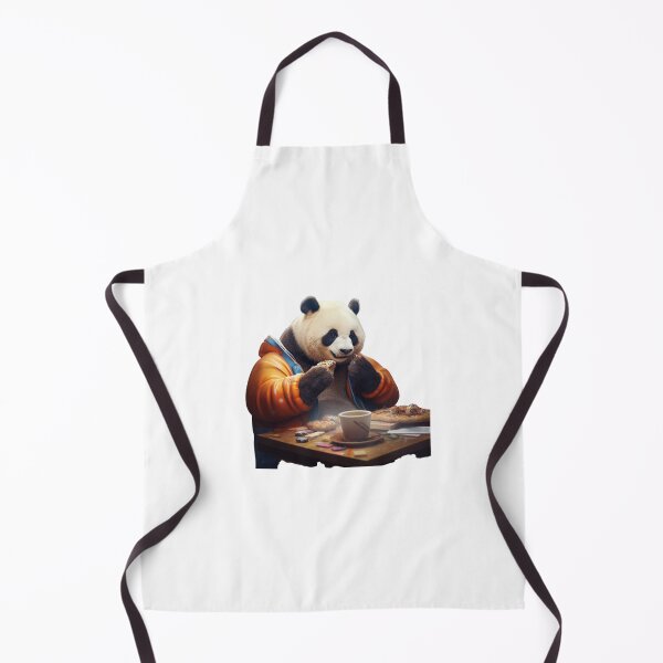 Artikelvorschau, Panda trinkt Kaffee entworfen und verkauft von mermaidselina.