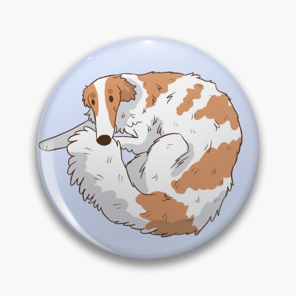 Item preview, Cute Borzoi dog  designed and sold by Yaragold.