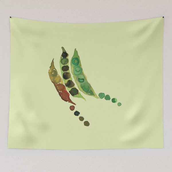 Item preview, Peas Watercolor Art Print designed and sold by Sammy Roh.
